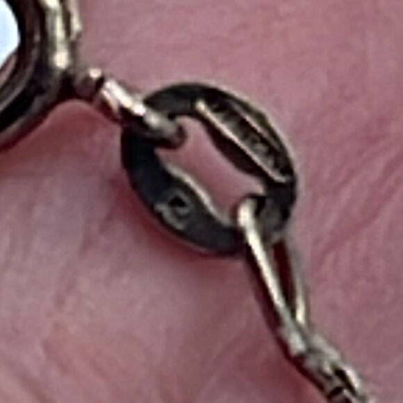 Puffy heart 2 sides cut out design sterling silver Vermeil . - Picture 7 of 9